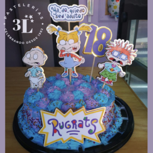 Pasteles con Cake Toppers personalizados