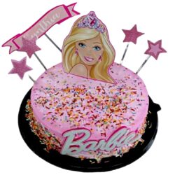 Pastel de Barbie